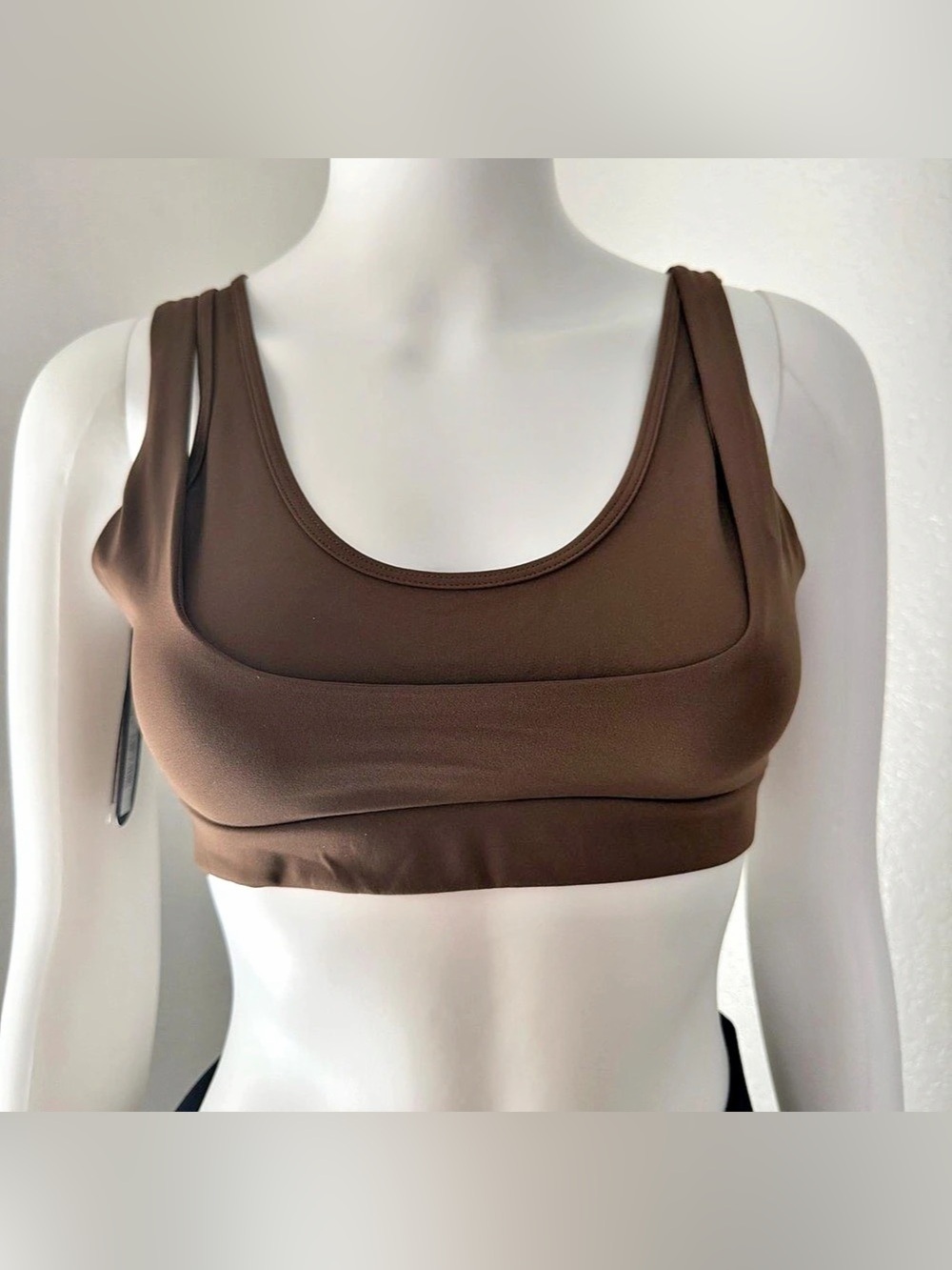 Nike skims Dri-FIT Swoosh Sports Bra da sepia Medium NWT